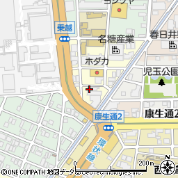 愛知県名古屋市西区東岸町2丁目周辺の地図
