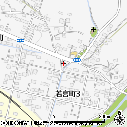 愛知県瀬戸市若宮町3丁目52周辺の地図