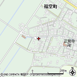 滋賀県東近江市福堂町3339-1周辺の地図