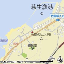 千葉県富津市萩生1183周辺の地図