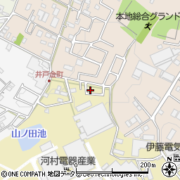 愛知県瀬戸市山の田町155-19周辺の地図