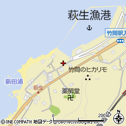 千葉県富津市萩生1230周辺の地図