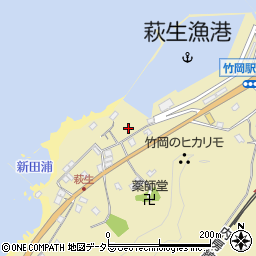 千葉県富津市萩生1229周辺の地図