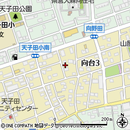 愛知県名古屋市守山区向台3丁目502周辺の地図