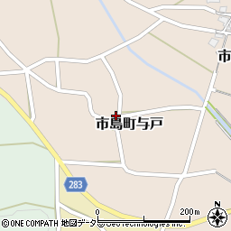 兵庫県丹波市市島町与戸1140周辺の地図