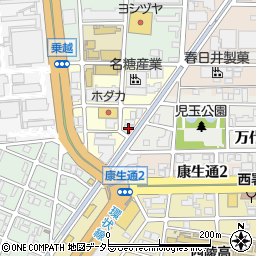 愛知県名古屋市西区東岸町2丁目32周辺の地図