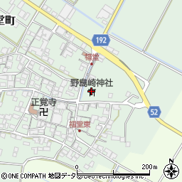野島崎神社周辺の地図