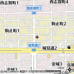 名古屋駒止郵便局 ＡＴＭ周辺の地図