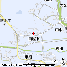 愛知県豊田市藤岡飯野町向屋下123周辺の地図