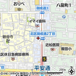 梅成堂周辺の地図
