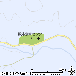 名古屋市稲武野外教育センター　第１本館周辺の地図