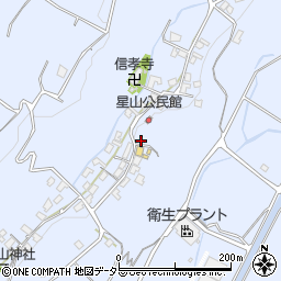 静岡県富士宮市星山601周辺の地図