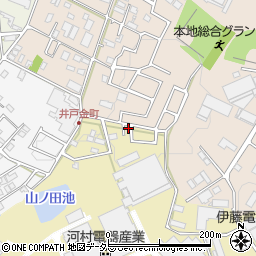 愛知県瀬戸市山の田町155-5周辺の地図
