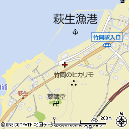 千葉県富津市萩生1180周辺の地図