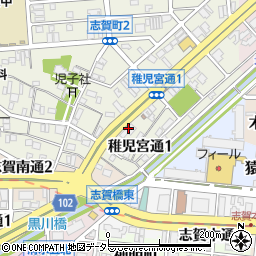 リコージャパン株式会社　名北営業部周辺の地図
