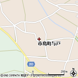 兵庫県丹波市市島町与戸1137周辺の地図