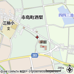 荻野建具店周辺の地図