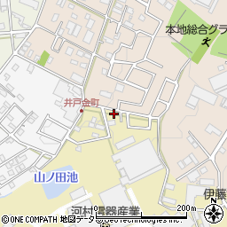 愛知県瀬戸市山の田町167周辺の地図