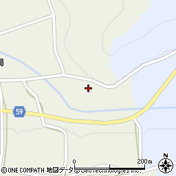 兵庫県丹波市市島町上牧37周辺の地図