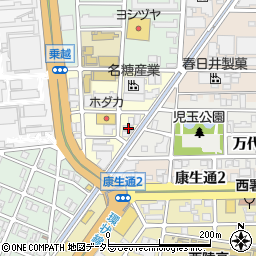 愛知県名古屋市西区東岸町2丁目33周辺の地図