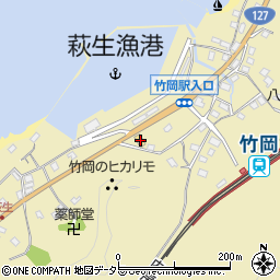千葉県富津市萩生1170周辺の地図