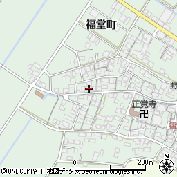 滋賀県東近江市福堂町3401周辺の地図