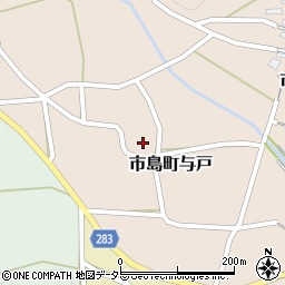兵庫県丹波市市島町与戸1142周辺の地図
