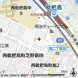 愛知県清須市西枇杷島町旭3丁目周辺の地図