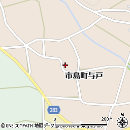 兵庫県丹波市市島町与戸1138周辺の地図