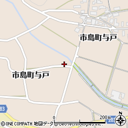 兵庫県丹波市市島町与戸2305周辺の地図