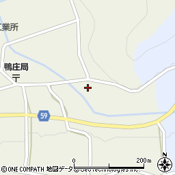 兵庫県丹波市市島町上牧21周辺の地図