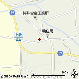 兵庫県丹波市市島町上牧711周辺の地図