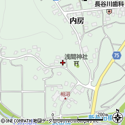 静岡県富士宮市内房3423周辺の地図