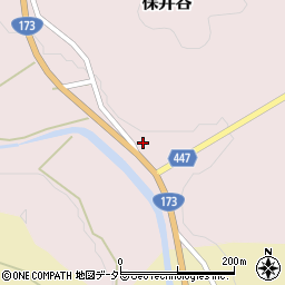 京都府船井郡京丹波町保井谷柳縄手周辺の地図