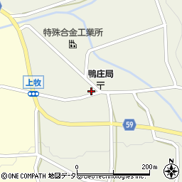 兵庫県丹波市市島町上牧712周辺の地図