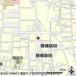 勝幡新田公民館周辺の地図