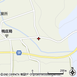 兵庫県丹波市市島町上牧21周辺の地図