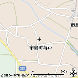 兵庫県丹波市市島町与戸1145周辺の地図