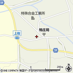 兵庫県丹波市市島町上牧711周辺の地図