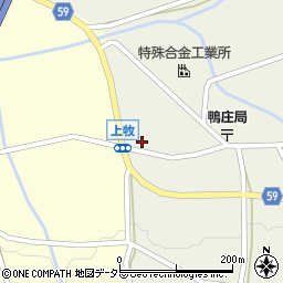 兵庫県丹波市市島町上牧691周辺の地図