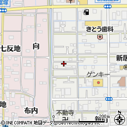愛知県あま市新居屋鶴田63周辺の地図