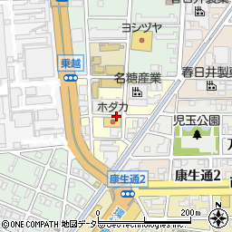 愛知県名古屋市西区東岸町周辺の地図