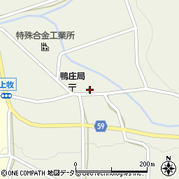兵庫県丹波市市島町上牧725周辺の地図
