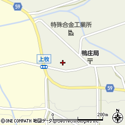 兵庫県丹波市市島町上牧704周辺の地図