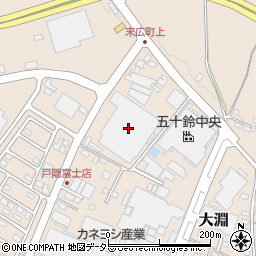 株式会社則竹運輸周辺の地図