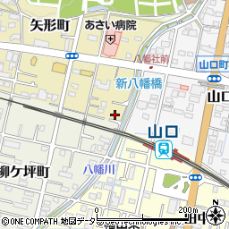 愛知県瀬戸市矢形町195周辺の地図