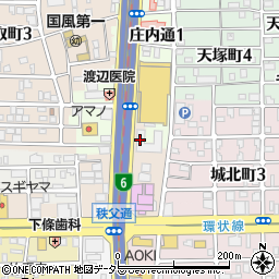 ＵＲ都市機構アーバンドエル庄内通周辺の地図