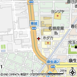愛知県名古屋市西区東岸町2丁目44周辺の地図