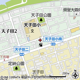 コスモス調剤薬局天子田店周辺の地図