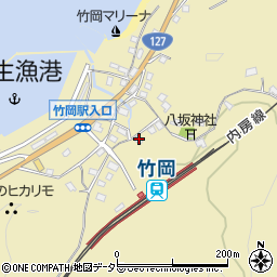 千葉県富津市萩生614周辺の地図